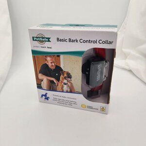 PetSafe Basic Bark Control Collar  6 Levels Of Static Correction  Dogs 8 Lbs & U